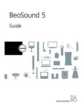 Bang and Olufsen Beosound 5 owners manual PDF
